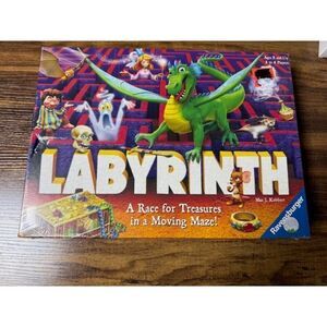 "Labyrinth" Board Game, Race for Treasure in Maze, Ravensburger 2015, New Sealed